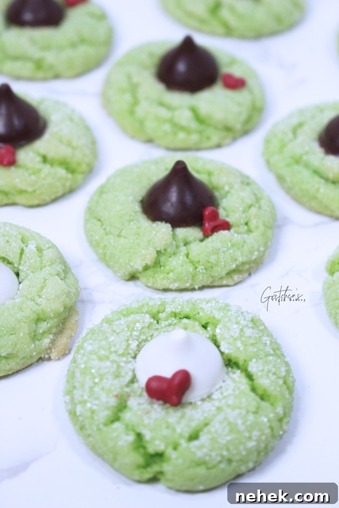 Vegan Grinch Blossoms
