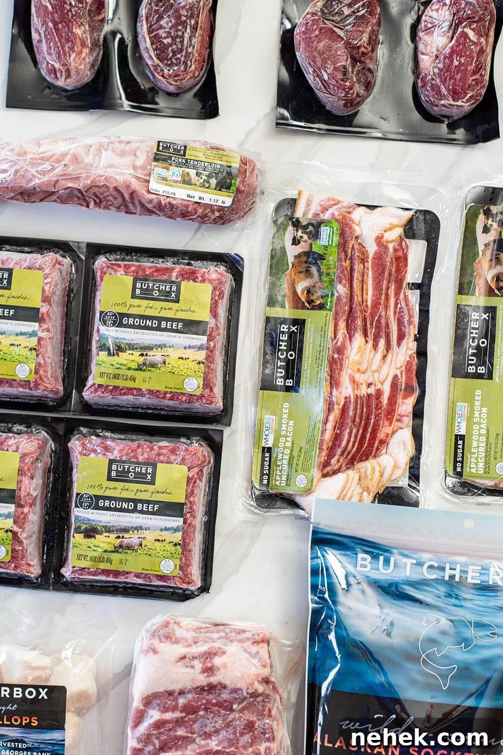 ButcherBox assortment of meats