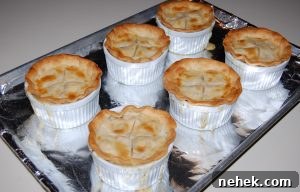 Baked mini pot pies