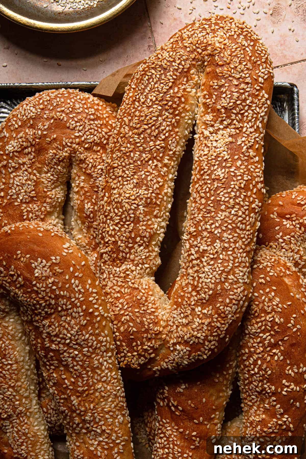 Light, Fluffy Jerusalem-Style Bagels: Authentic Recipe & Tips 2 baked bagels.
