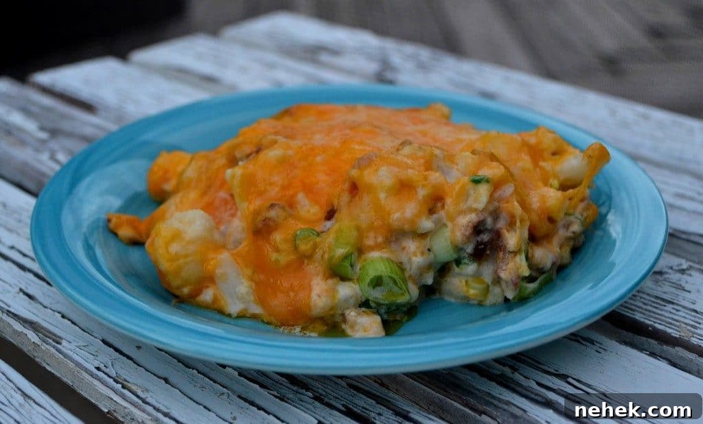 Loaded Cauliflower Casserole Recipe: Cheesy Bacon & Veggie Bake 4 Original photo of the recipe