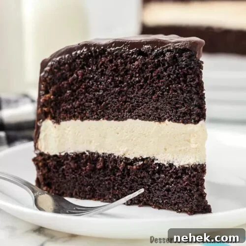 How Long Does Birthday Cake Stay Fresh? Shelf Life Guide 8 Ding Dong Cake with vanilla cream filling and chocolate frosting, perfect for celebrations.