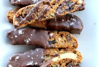 Chocolate Cherry Almond Biscotti Recipe — Crispy Italian Cookies
