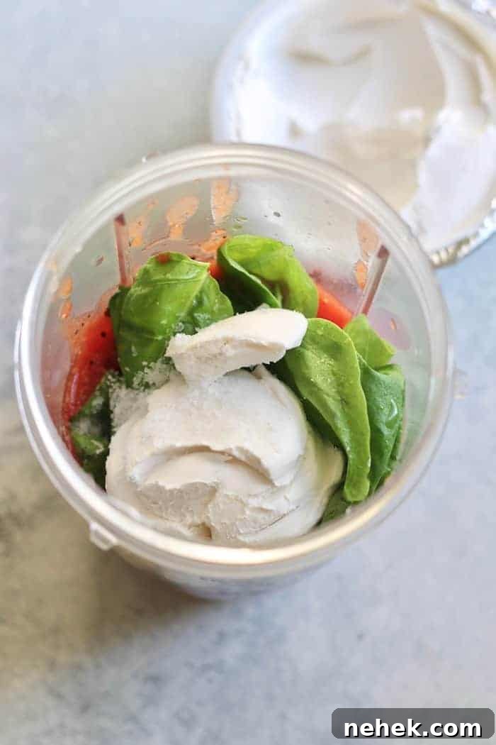 Creamy Vegan Pasta in 20 Minutes: Quick Weeknight Recipe 3 blender jar with cashew cream