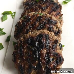 Umami Mushroom Beef Burgers Recipe with Savory Glaze 2 Umami Mushroom Beef Burger
