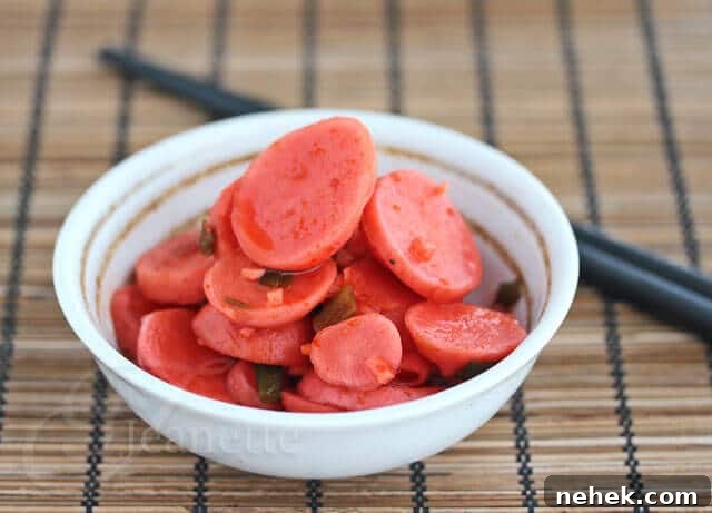 Radish Kimchi © Jeanette's Healthy Living