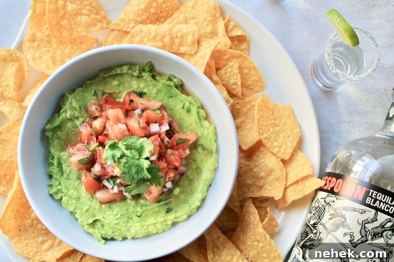 Zippy Guacamole with Fresh Pico de Gallo Topping 3 guacamole recipe with salsa