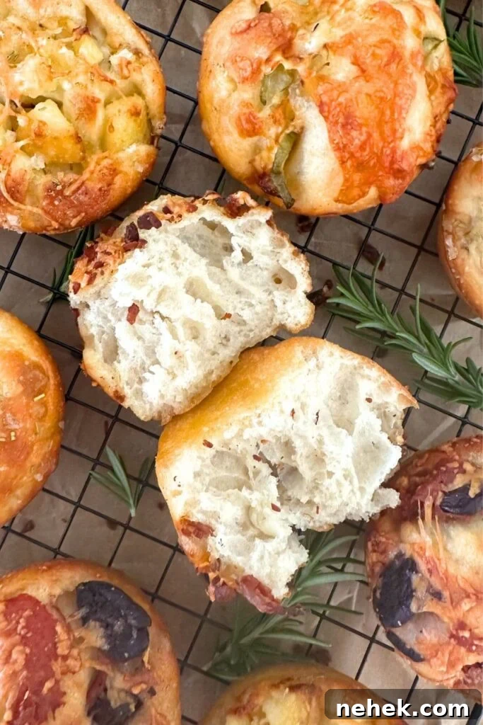 Sourdough Focaccia Muffins for Sharing: Crispy, Airy Bites 3 sourdough focaccia in pan