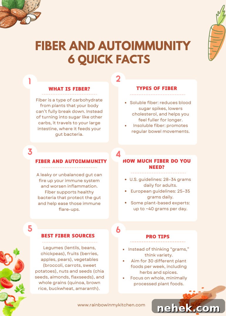 Fiber and Autoimmunity 6 Quick Facts