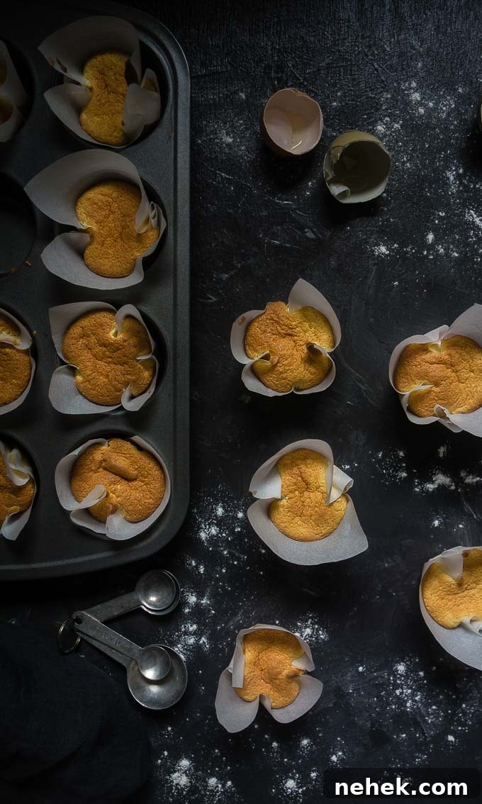 mini sponge cake