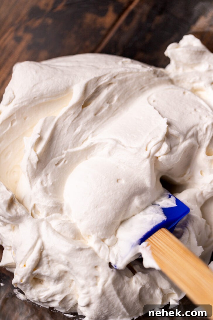 Silky Mascarpone Frosting Recipe for Cakes and Cupcakes 3 Mascarpone frosting in a bowl.