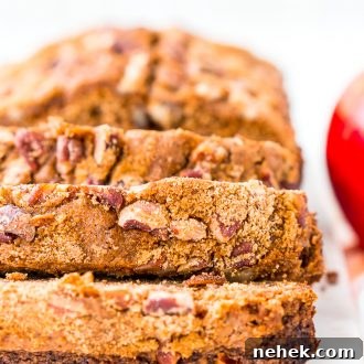 This simple Applesauce Bread is the perfect way to enjoy some of fall’s best flavors.