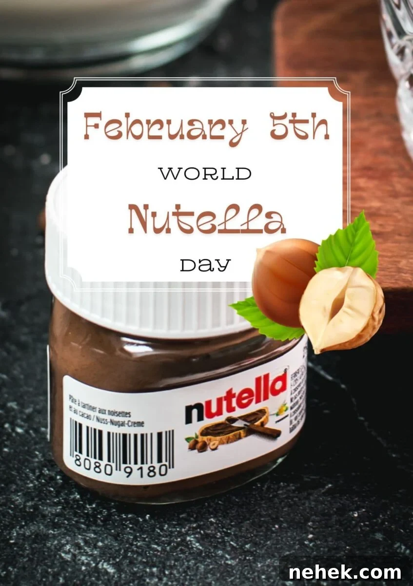 Celebrate World Nutella Day on February 5th