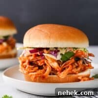 Smoky Pulled BBQ Chicken Sandwich Recipe for Flavor-Packed Sandwiches 8 pulled bbq chicken sandwiches