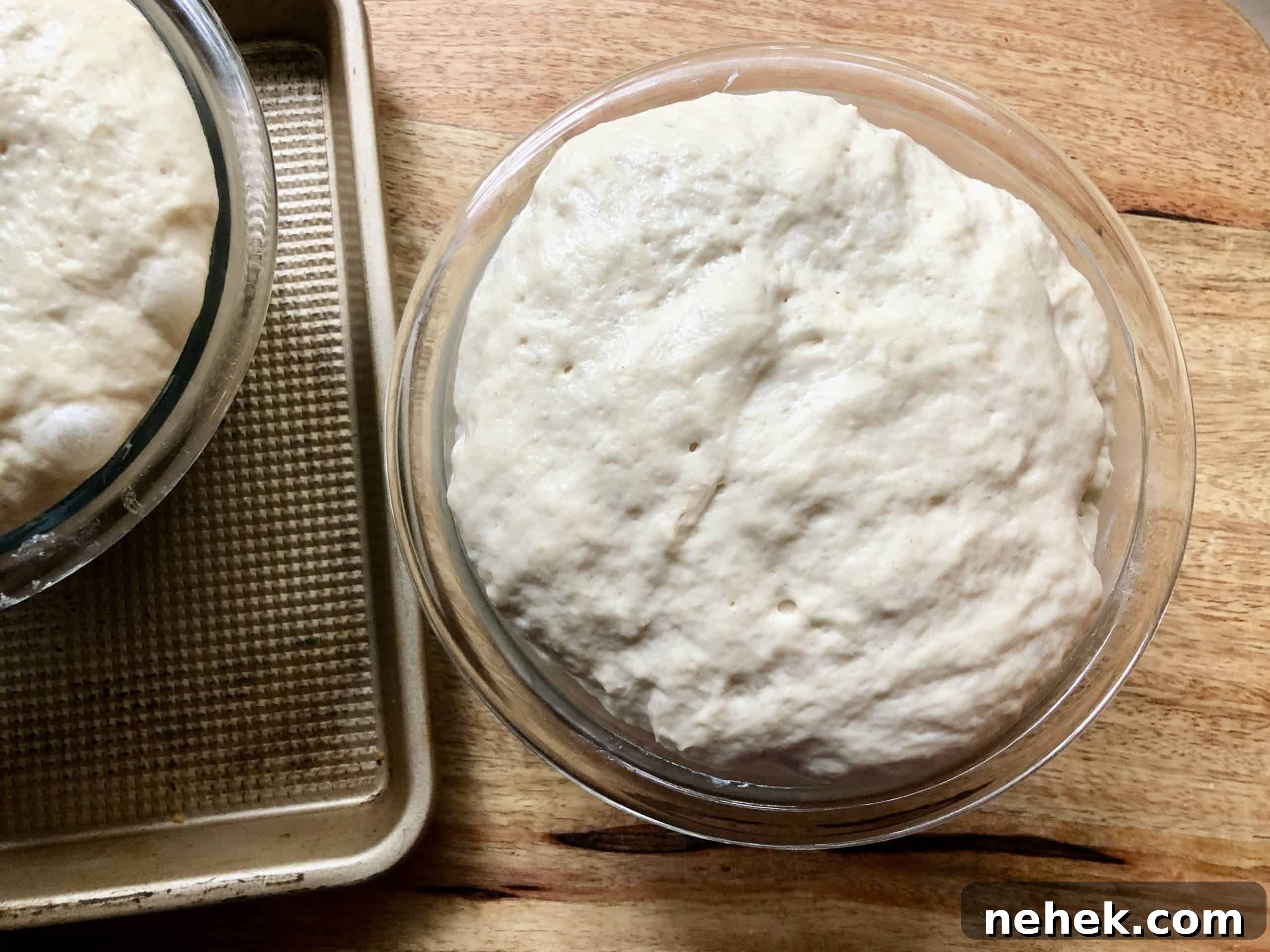 everyday no-knead peasant bread