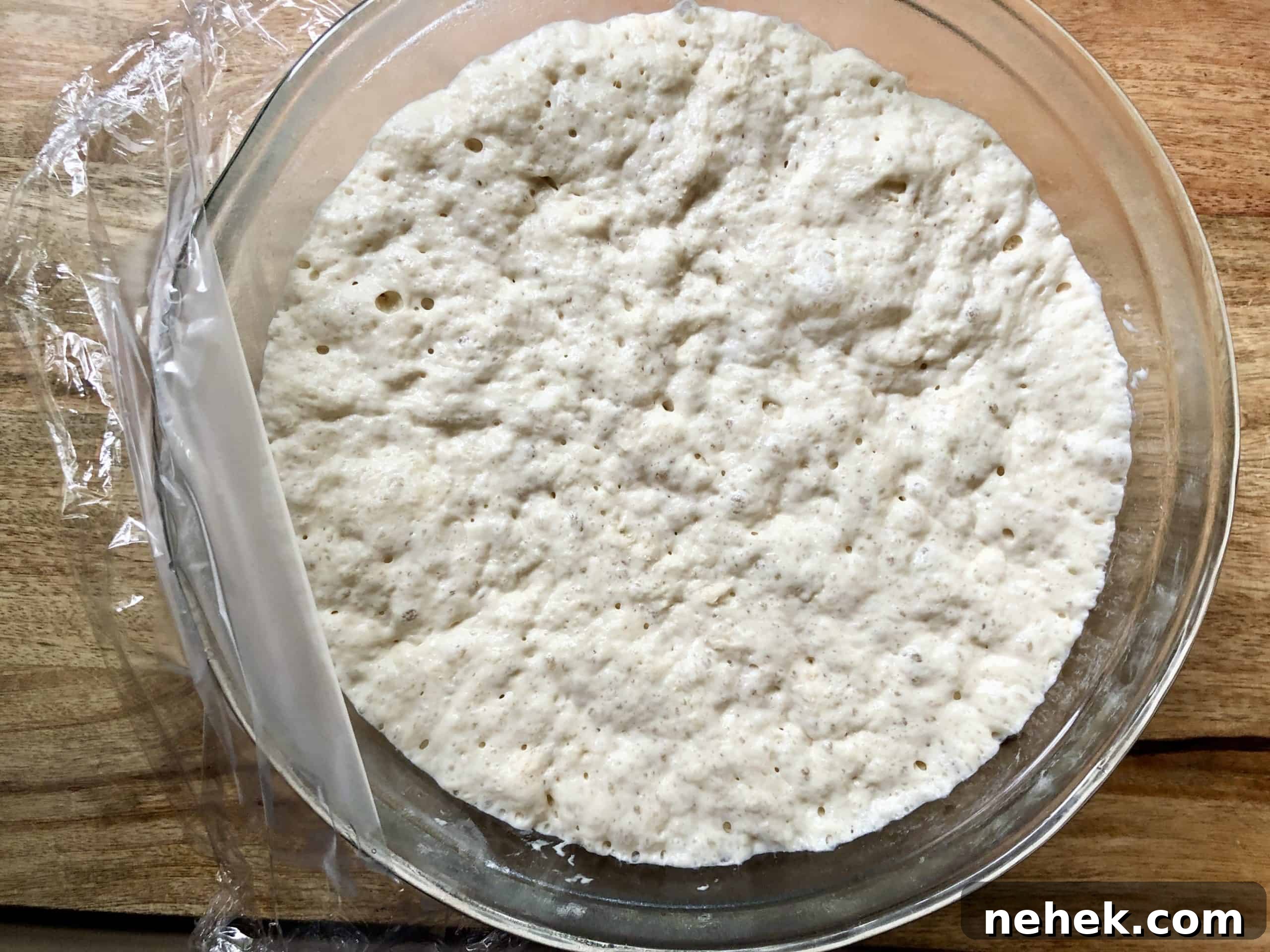 everyday no-knead peasant bread