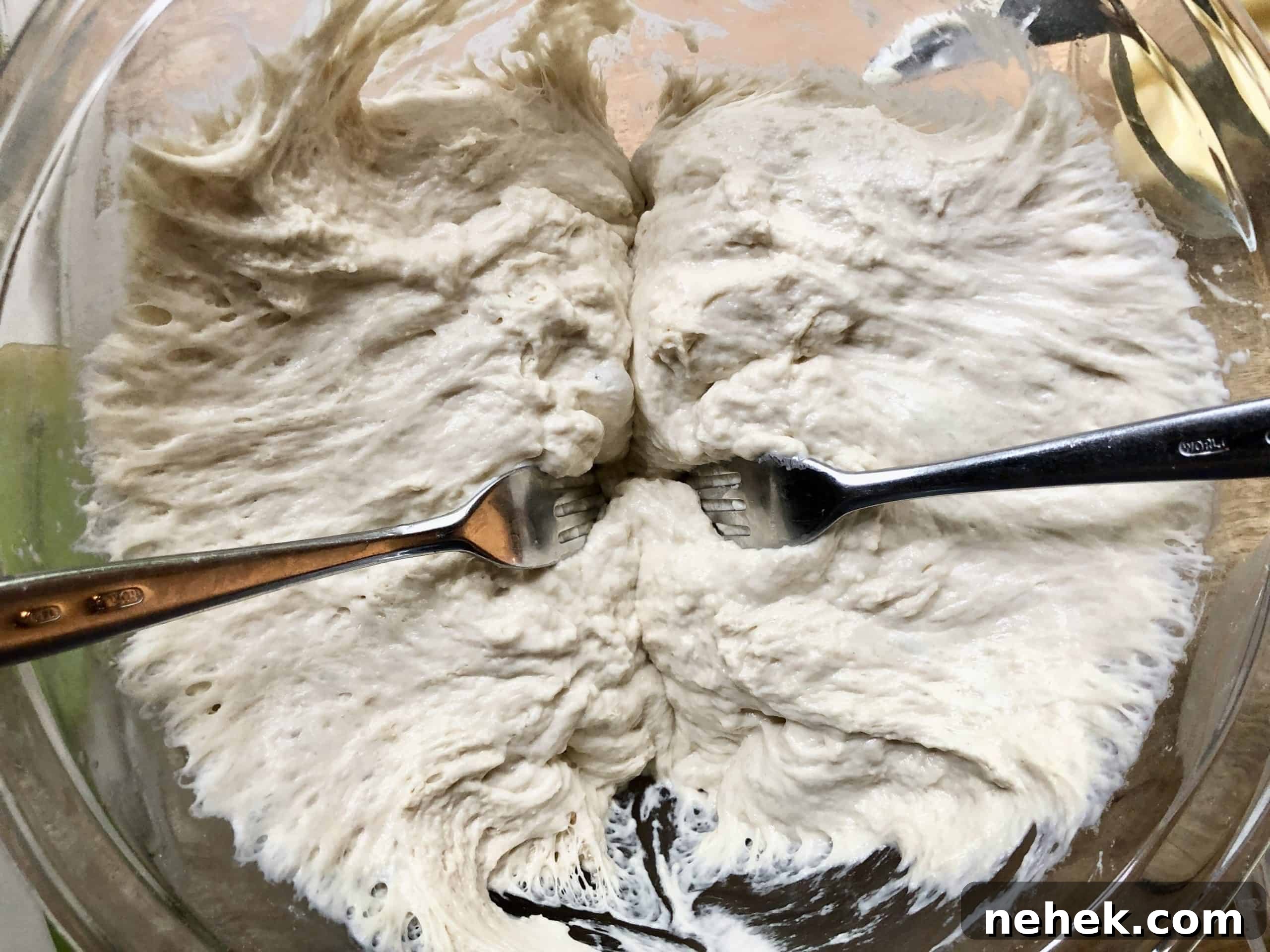 everyday no-knead peasant bread