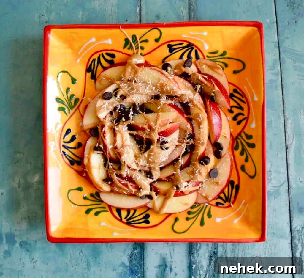 apple nachos