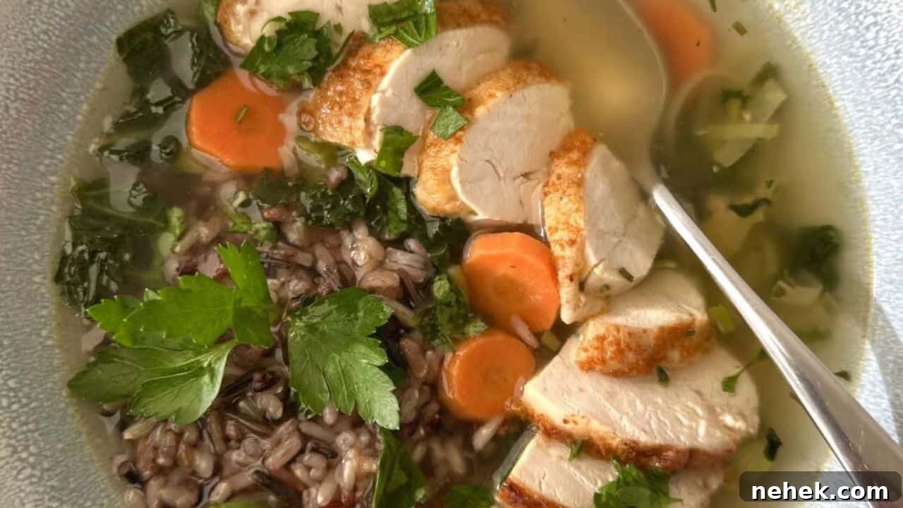 15 Comforting Fall Soups and Hearty Stews for Chilly Nights 13 Turkey Leek and Wild Rice Soup