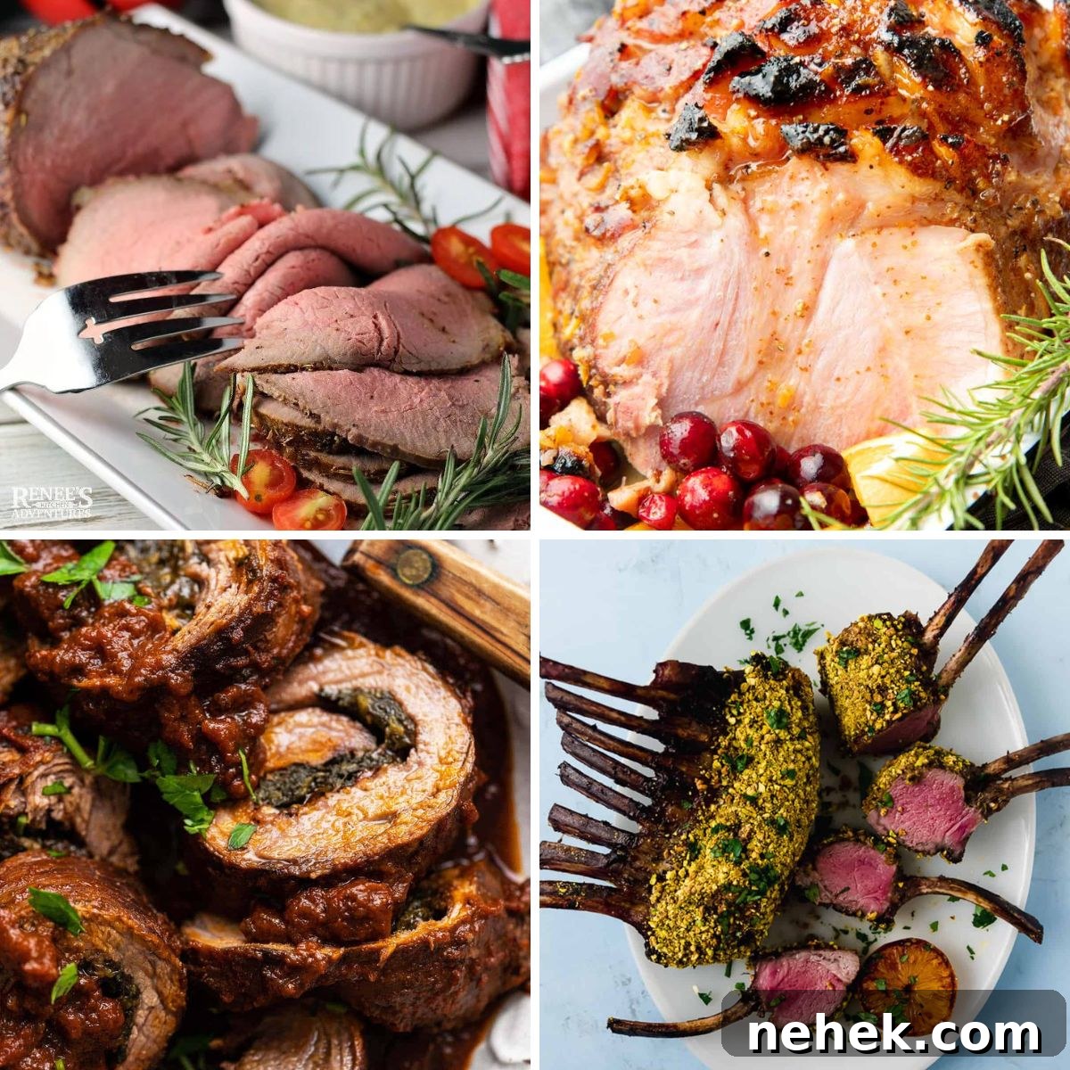 Collection of 60 Amazing Recipes for Your Holiday Dinners compiled by Jane Bonacci, The Heritage Cook.