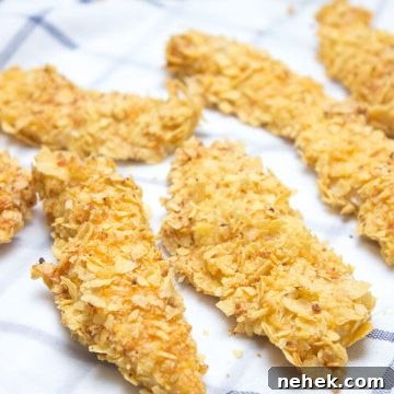 Crispy Baked Cornflake Chicken Tenders You’ll Love 8 Oven Baked Cornflake Chicken Tenders with Dijon Mustard Sauce