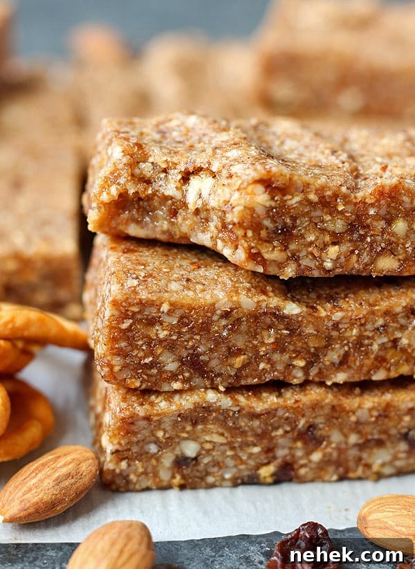 Paleo Apple Cinnamon Protein Bars — RXBAR Copycat Recipe 3 Homemade protein bars