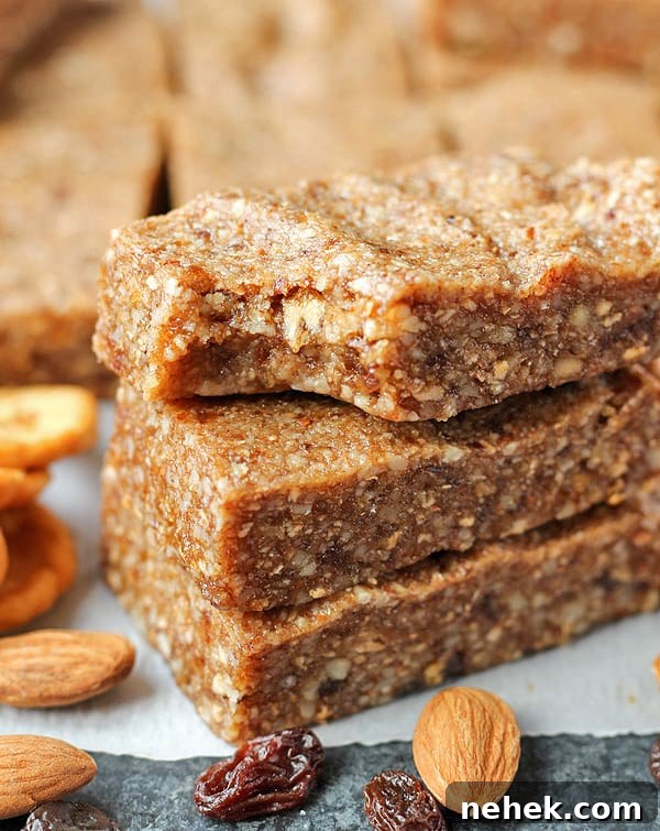 Paleo Apple Cinnamon Protein Bars — RXBAR Copycat Recipe 5 Collagen or egg white powder