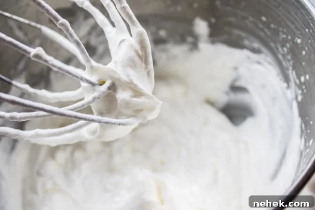 Whipped Cream for Christmas Trifle