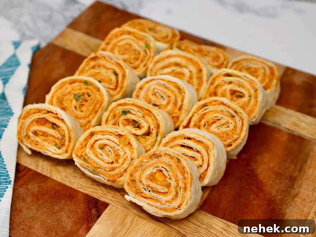 mexican tortilla pinwheels featured image