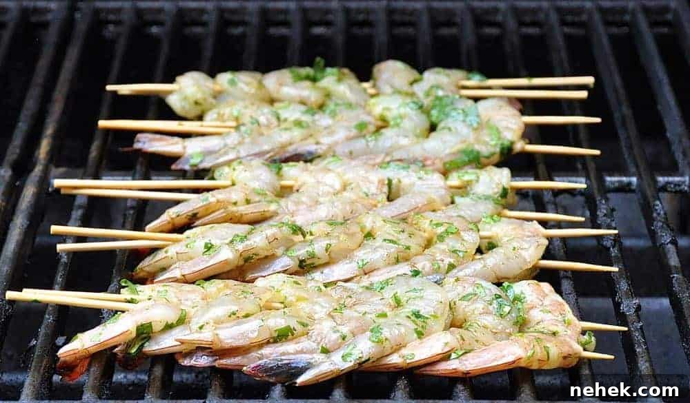 Spicy Grilled Shrimp Recipe with Cajun Marinade and Garlic Butter 3 Spicy Shrimp on the Grill