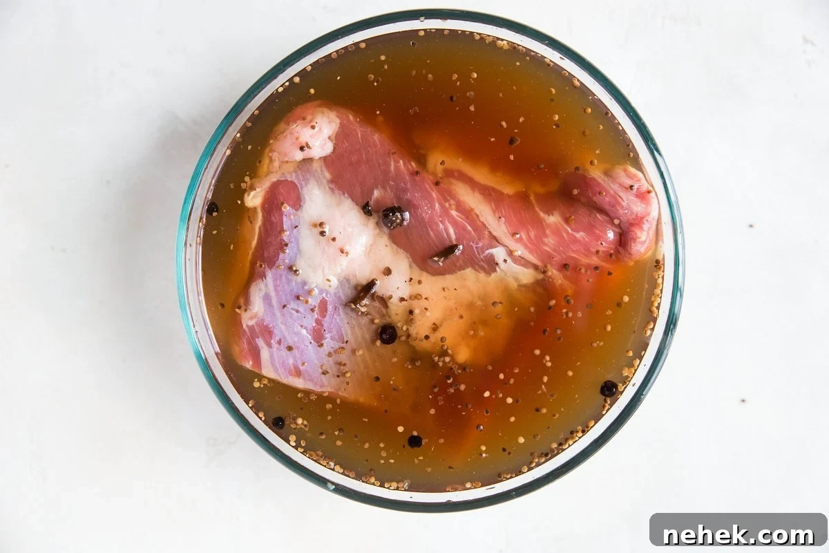 Nitrate-Free Paleo Pastrami: Homemade Recipe and Tips 10 Place the beef in a sealable container and pour the chilled brine over the meat.