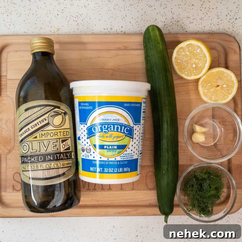 tzatziki  ingredients