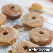 35 High-Protein Vegan Powder Recipes for Smoothies & Snacks 36 Pumpkin spice donuts with sugar glaze on top.