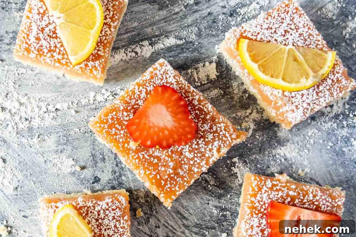 Strawberry Lemon Bars