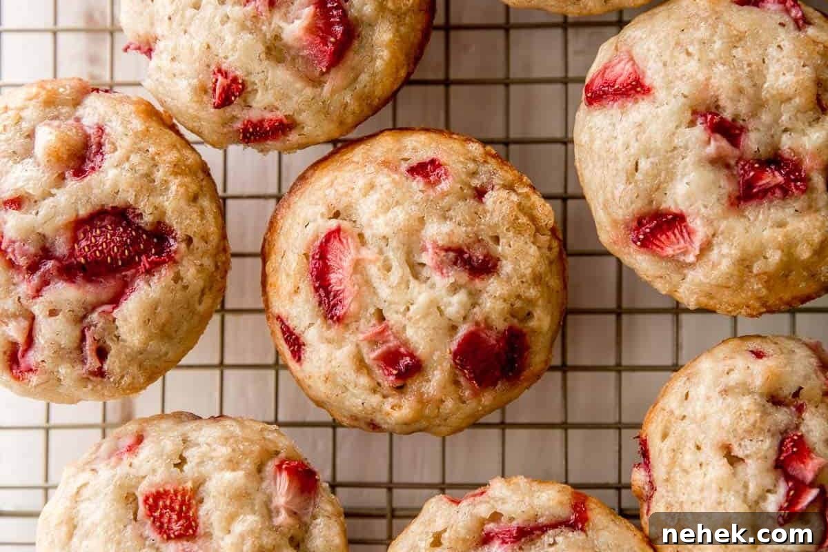 Strawberry Banana Muffins