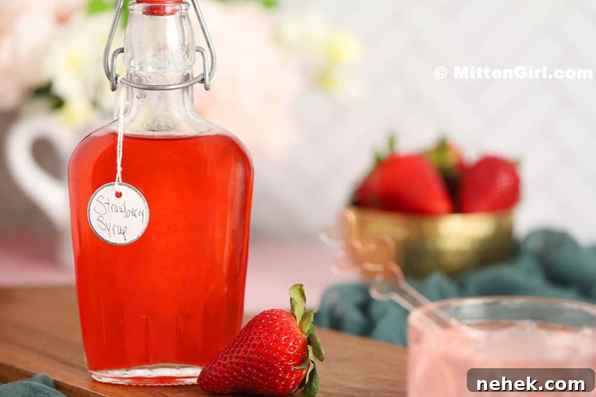 Strawberry Syrup
