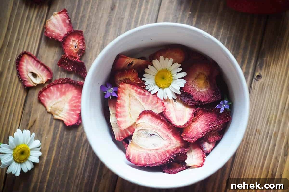 Dehydrated Strawberries