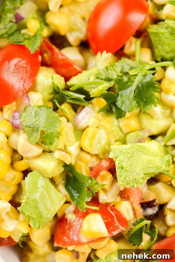 Grilled Corn Salad