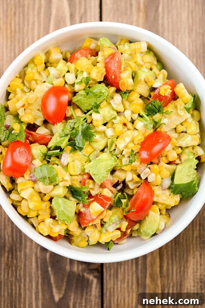 Every cook needs a delicious go-to corn salad recipe. This Summer Fresh Grilled Corn Salad is so simple and refreshing you will want to make it again and again.