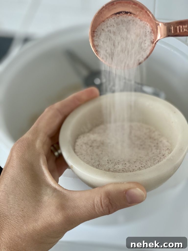 Salt for baking