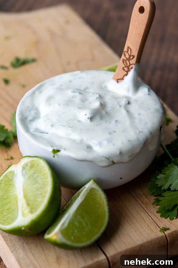 Sweet and Spicy Sloppy Joe Tacos with Lime Sour Cream 8 bowl of lime sour cream for tacos