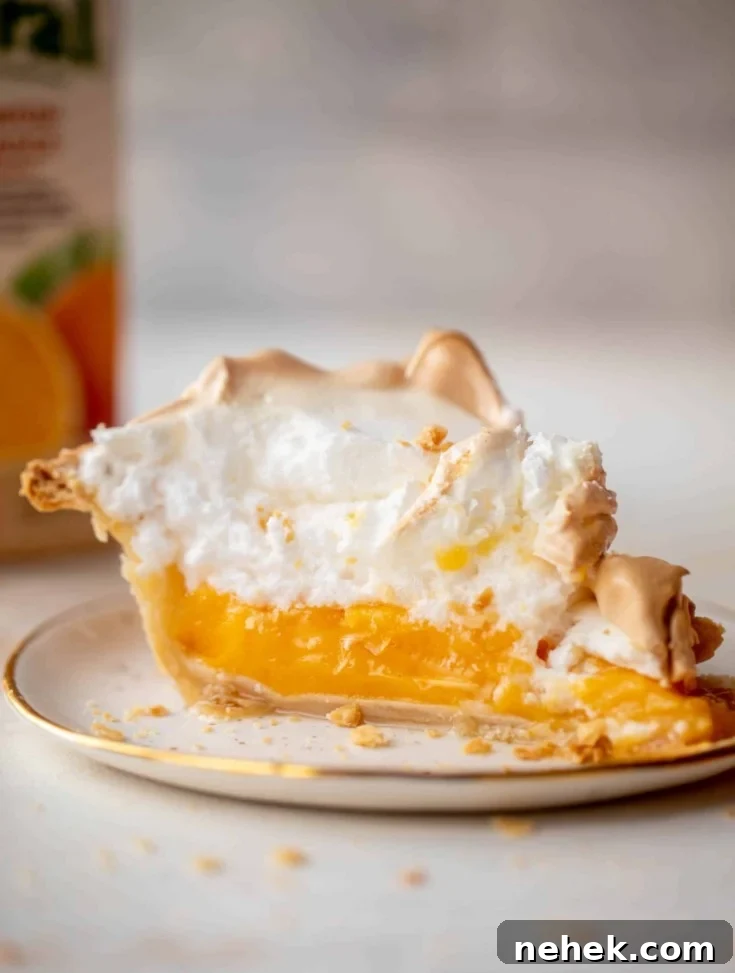 Image for Orange Meringue Pie.