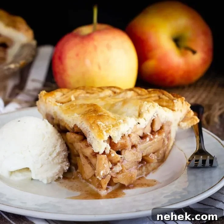 Perfect apple pie