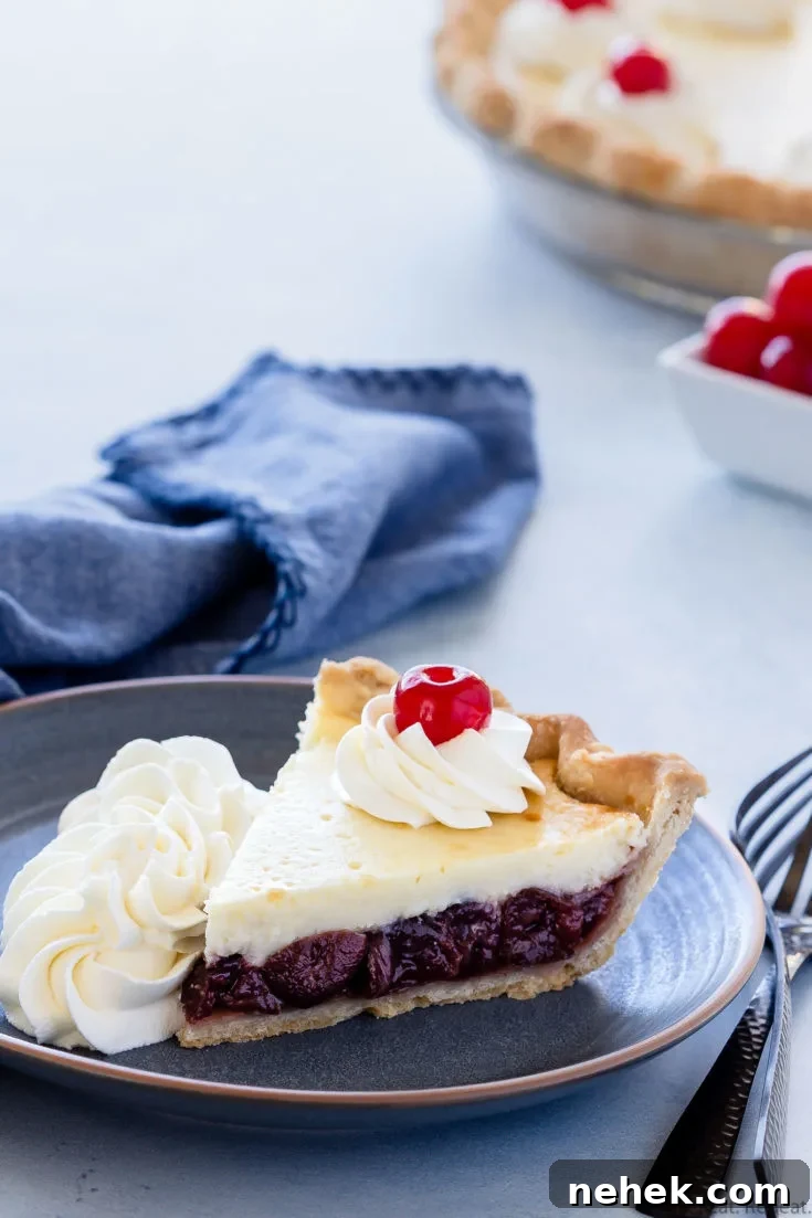 cherry cream cheese pie