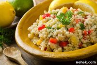 Vibrant Vegan Quinoa Salad with Lemon-Herb Dressing