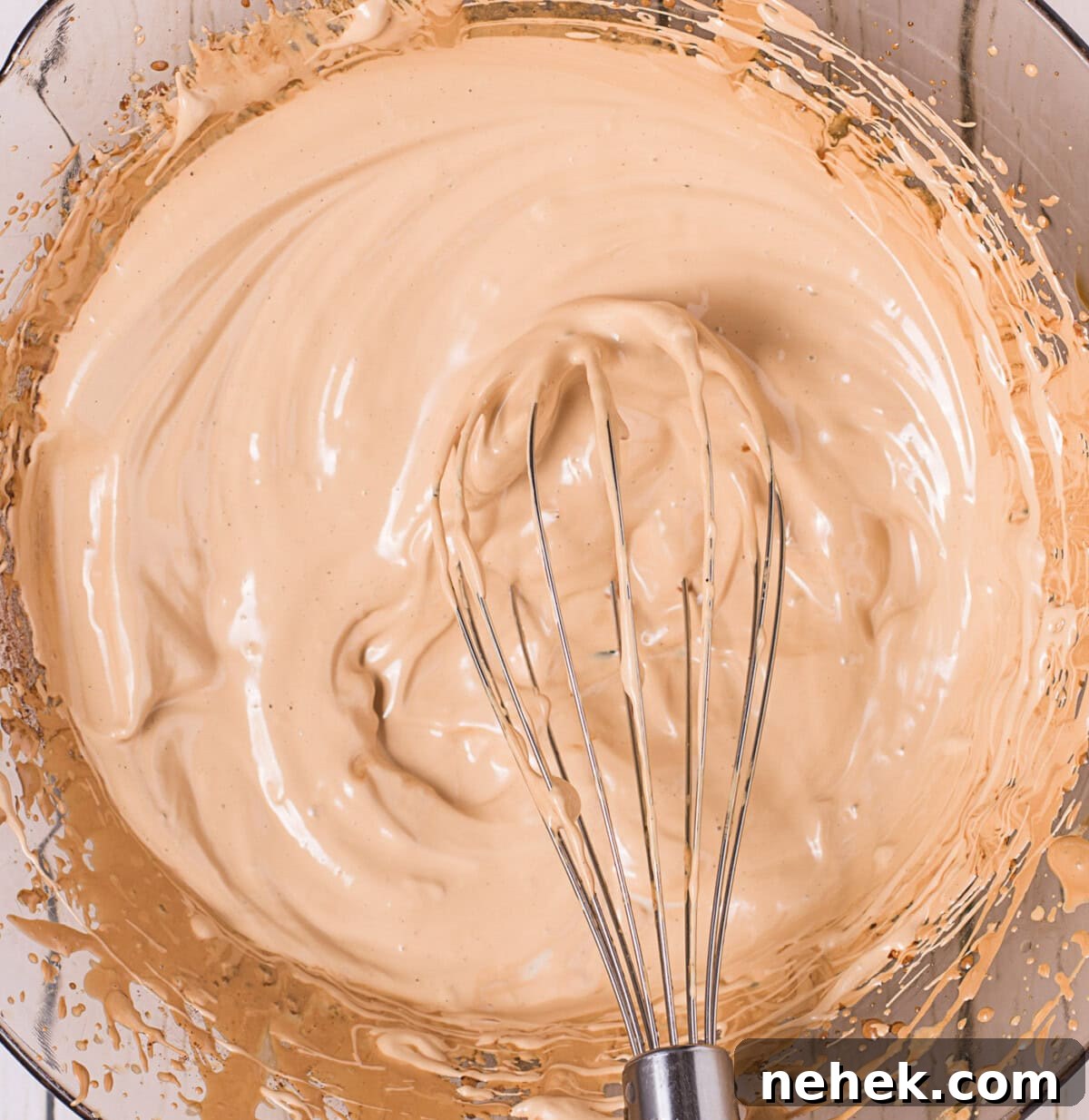 whipped coffee in a bowl