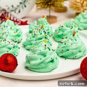 Meringue Christmas Tree Cookies: Festive Dessert Recipe Ideas 8 img 7133 11