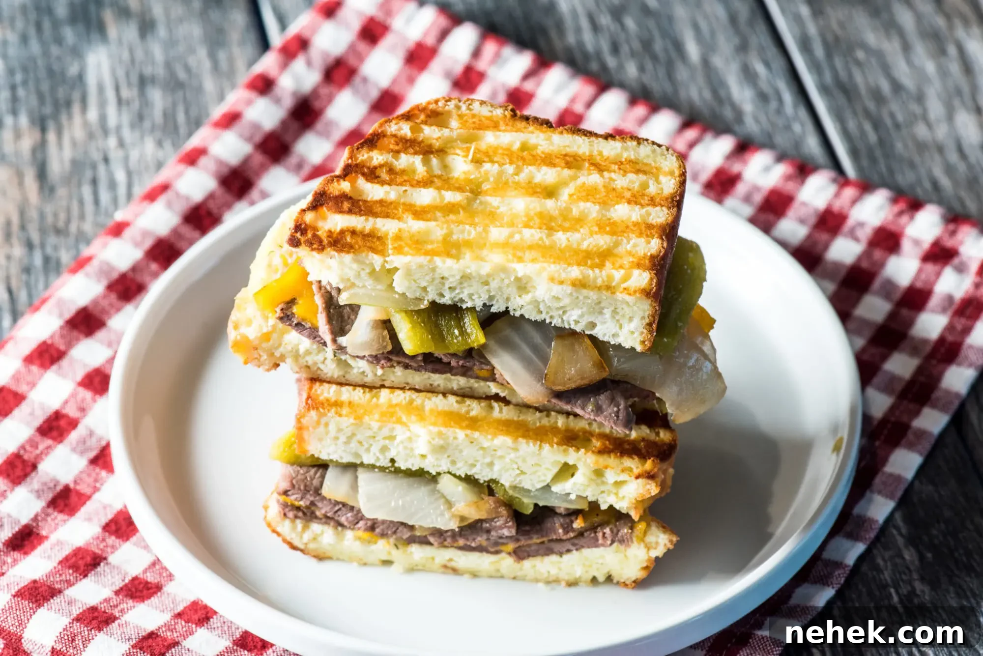 Stacked Philly Chili Cheesesteak