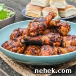 spice rubbed grilled chicken drumsticks