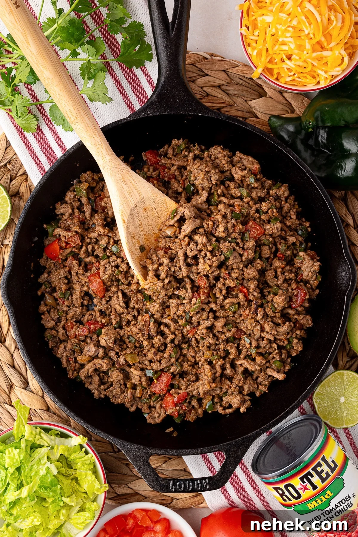 Flavorful Ground Beef Taco Meat Recipe for Tacos & Bowls 2 img 7402 1